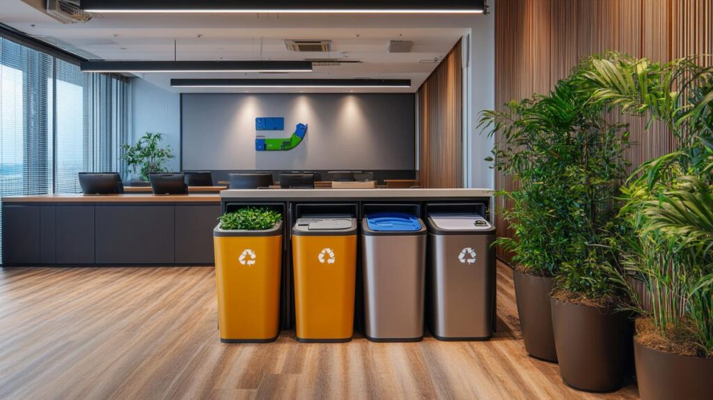 Pourquoi choisir une poubelle de tri sélectif sur-mesure pour votre espace ?